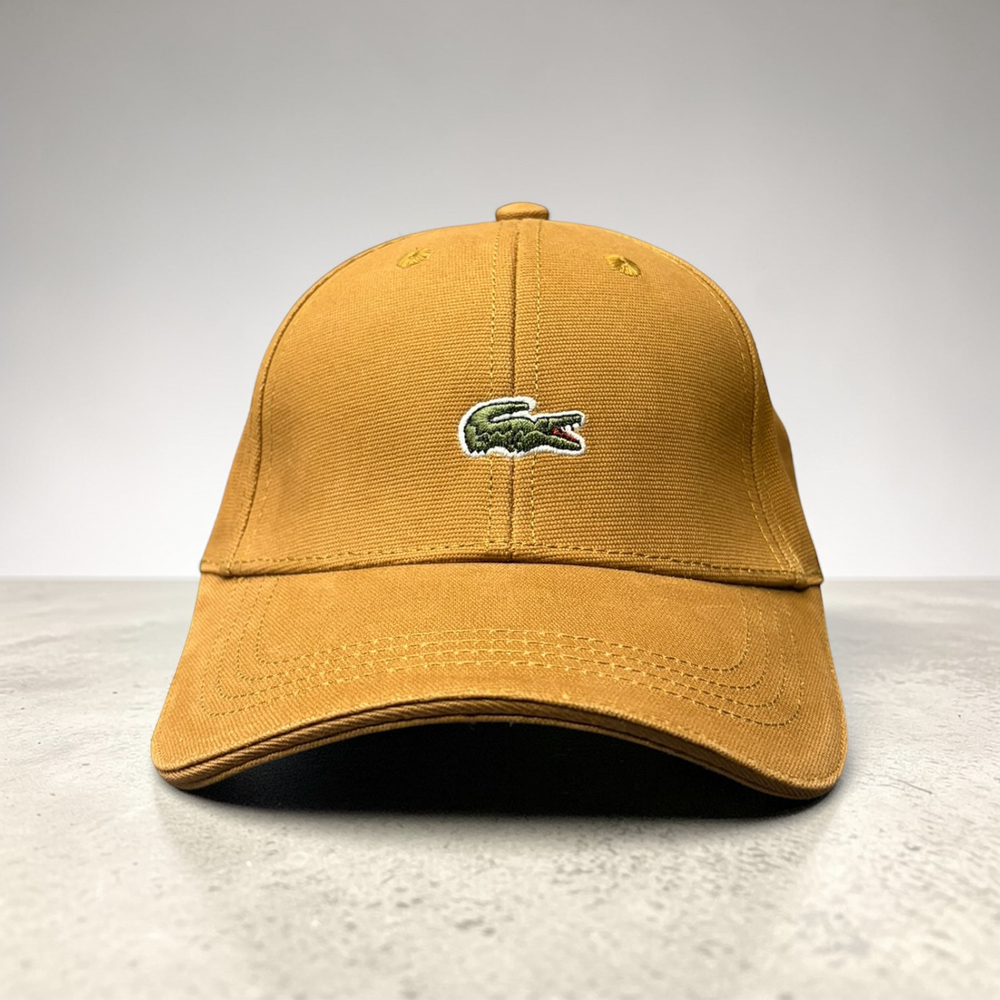 Бейсболка Lacoste  #1 • Коричневый
