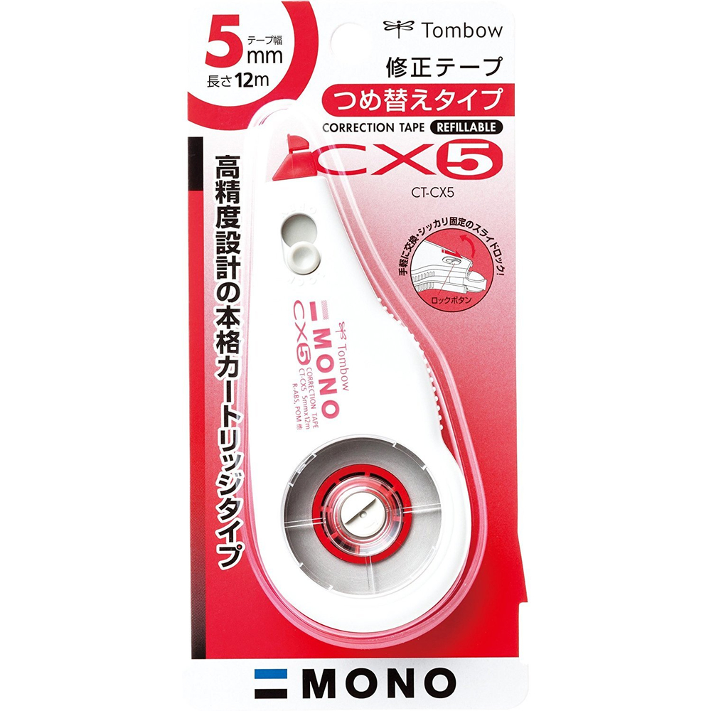 Ленточный штрих-корректор Tombow Mono CX CT-CX5 (5 мм)