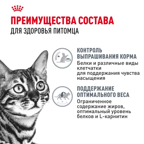 Уценка! Срок 19.07.26/ Сухой корм Royal Canin Appetite Control Care для взрослых кошек — для контроля выпрашивания корма