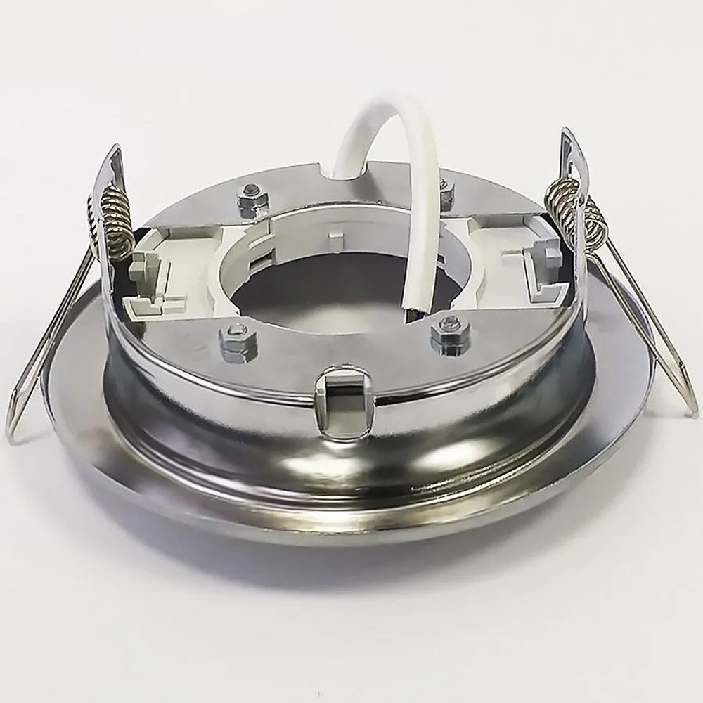 Светильник потолочный Optima под лампу GX53, встраиваемый, хром, 1 шт.