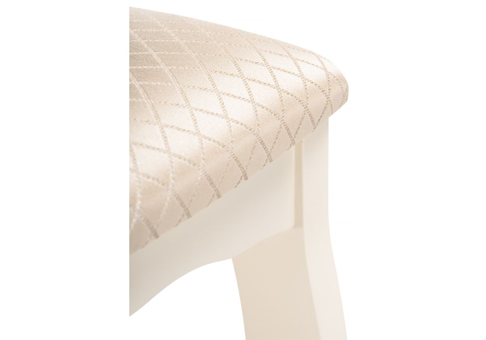 Табурет Хаконэ молочный / ромб