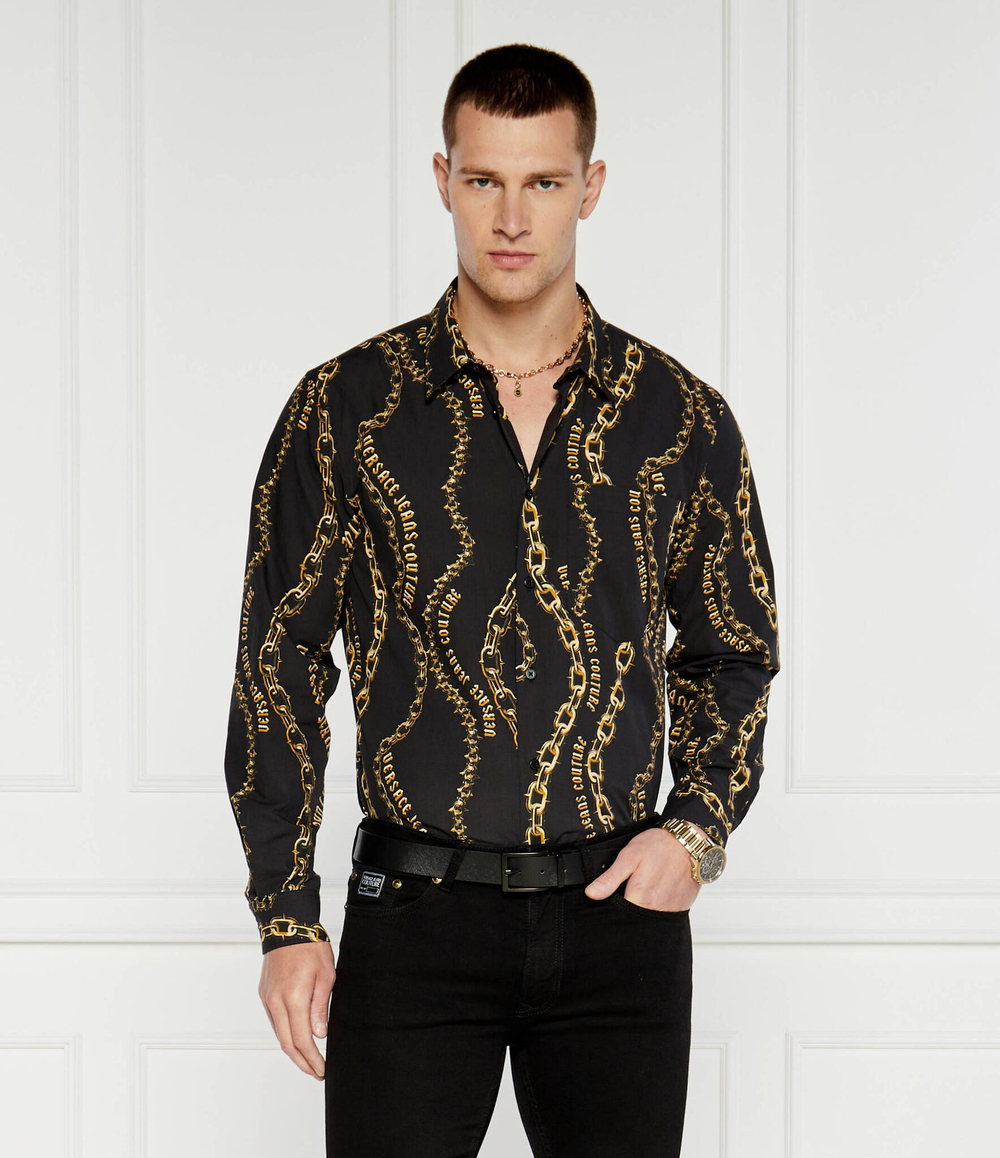 Рубашка Versace Jeans Couture - черный(77GAL2R1NS485)