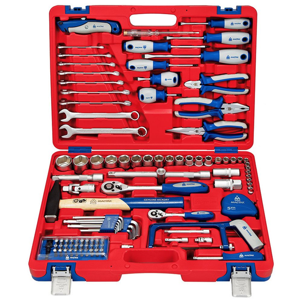 МАСТАК (01-102C) Набор инструментов универсальный, 102 предмета