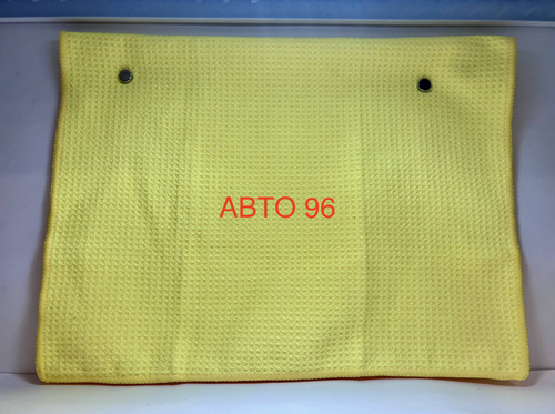 U-01 BI / Полотенце из микрофибры для чистки автомобиля (желтый) 60x40 см (1 шт.) Оптом