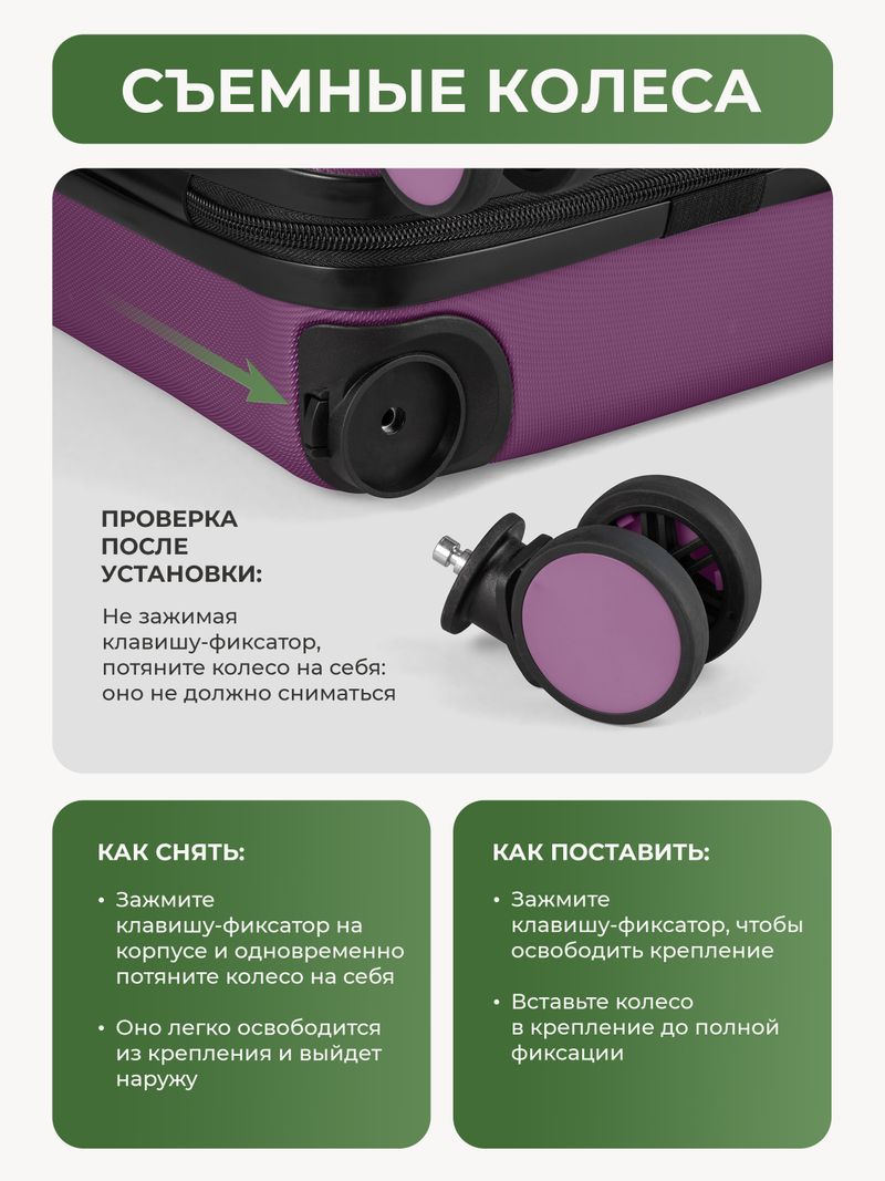 Набор Xs/M ручная кладь и средний Винный