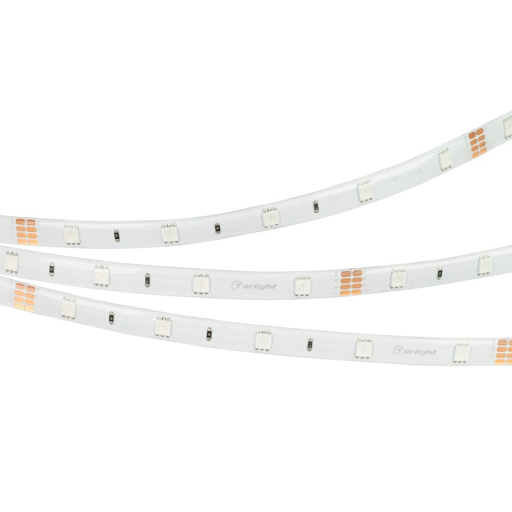 Светодиодная лента герметичная RTW-SE-B30-10mm 24V RGB (7.2 W/m, IP65, 5060, 5m) (Arlight, 7.2 Вт/м, IP65) 021732(2)