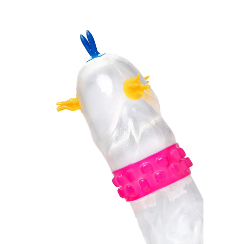 LUXE EXTREME НОЧНАЯ ЛИХОРАДКА - Презерватив с ароматом персика, 1 шт (прозрачный)