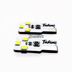 Светодиодная автомобильная LED лампа TaKiMi ATOM T10 (W5W) 5700K,12V