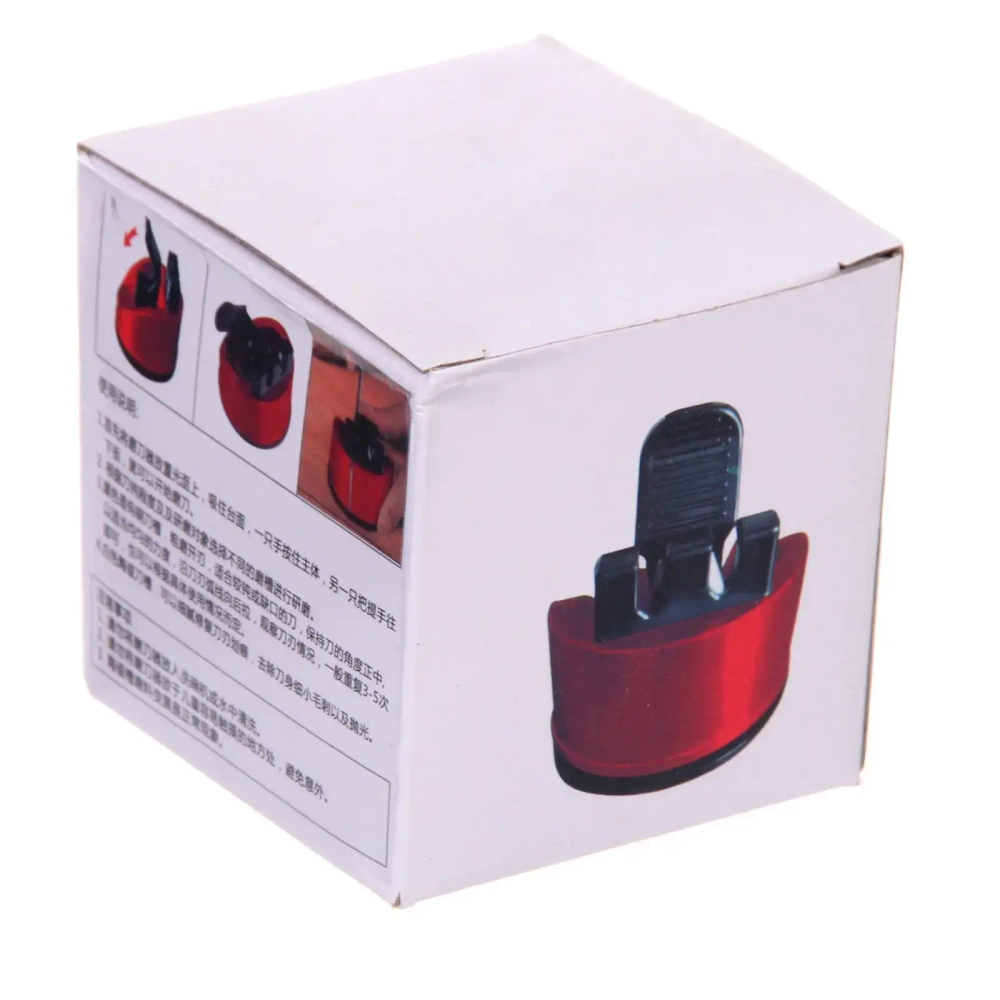 Точилка для ножей универсальная круглая 6см на присоске