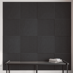 Панель Стеновая Акустическая Trend (Тренд), Делюкс, Black Lead (Блэк Лид), 2780х600х21 мм