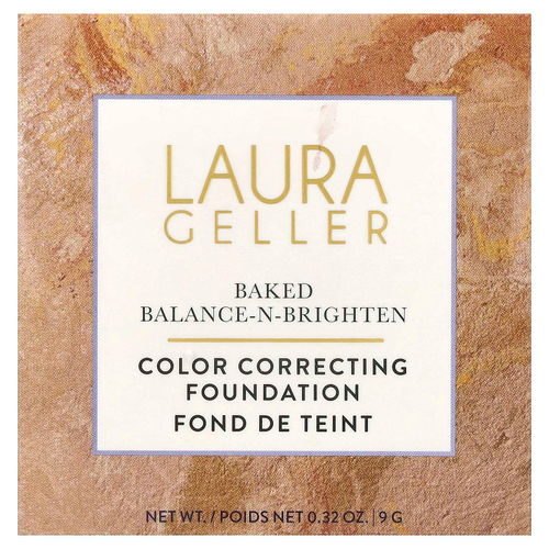 Laura Geller, тональный крем для коррекции цвета Baked Balance-N-Brighten, 0006022B Fair, 9 г (0,32 унции)