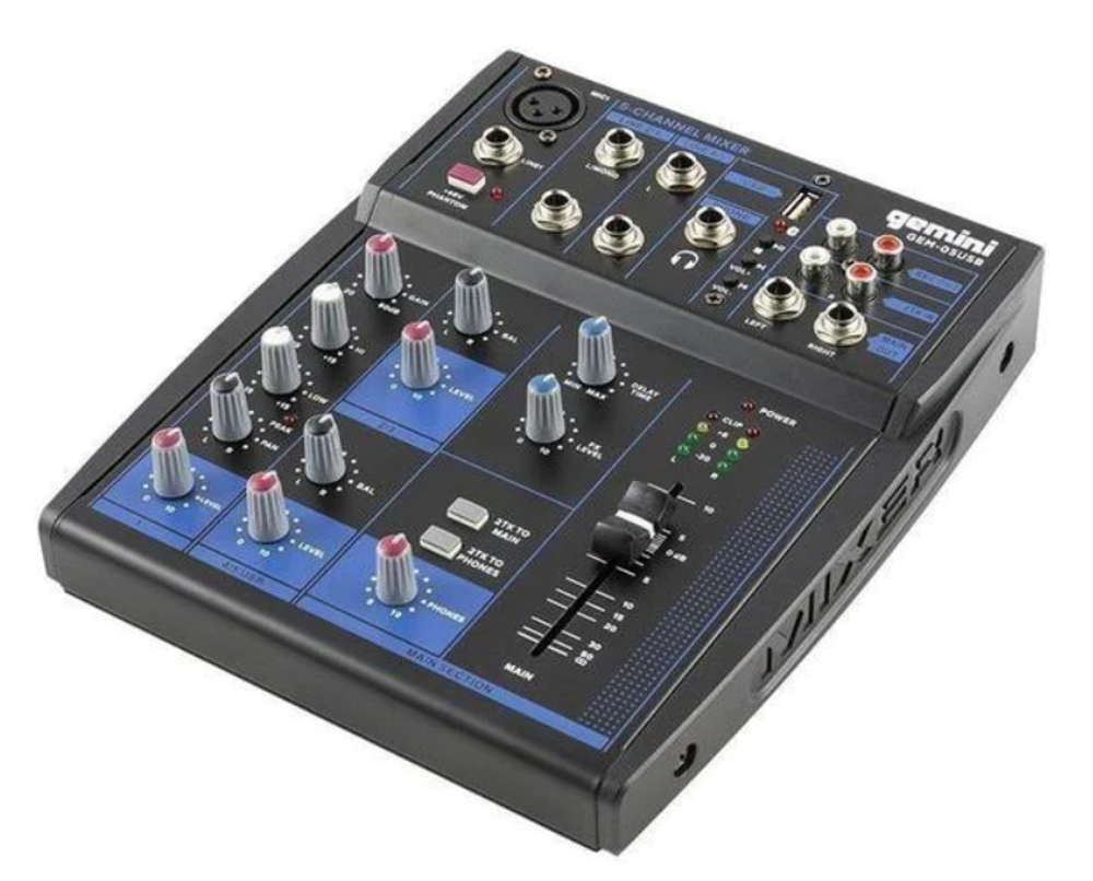 Микшер GEMINI GEM-05USB