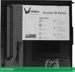 Корпус Formula Crystal Z8 COSMIC черный без БП