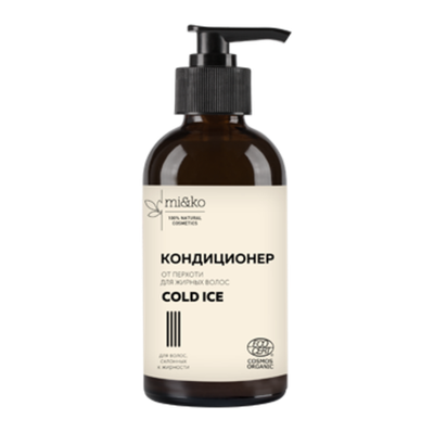Кондиционер для волос Cold Ice, 200 мл, COSMOS ORGANIC, Mi&Ko