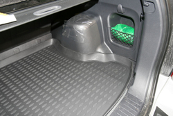Коврик в багажник для KIA Sportage (II, IIr), 2004-2010, кроссовер (полиуретан) арт.NLC.25.04.B13