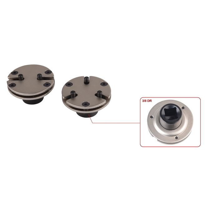 МАСТАК (102-00002) Адаптеры для утапливания поршня тормозного цилиндра к набору 102-00003