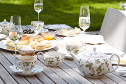Wedgwood - Чайная чашка с блюдцем Wild Strawberry 170мл / артикул   1053289  / GTIN 4582112839540