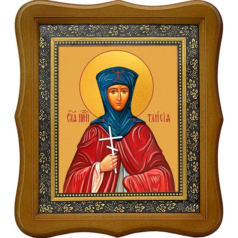 Таисия Фиваидская Преподобная. Икона на холсте.