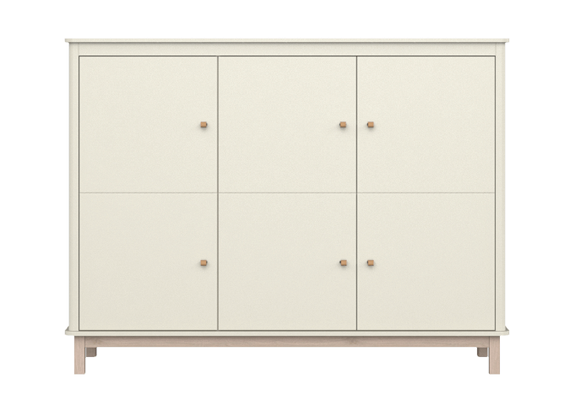 Шкаф Classic низкий (молочный)