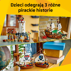 Конструктор LEGO Creator 31387 Легендарный пиратский корабль 3 в 1 — фото 4