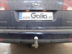 Фаркоп оцинкованный Galia O049A для Opel Vectra C универсал 2002-2008(паспорт и сертификат в комплекте)(без электрики)