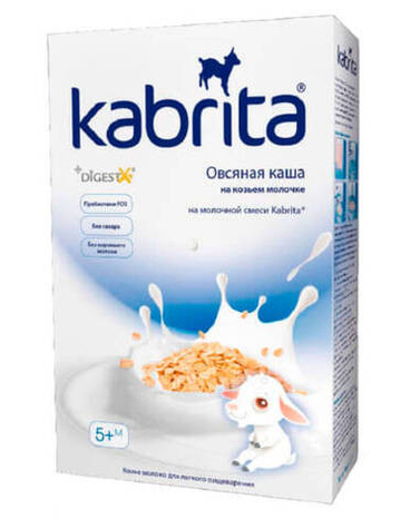 Каша Kabrita Овсяная (с 5 месяцев) 180 г