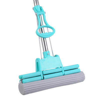 Швабра ПВА с телескопической ручкой 100см, двойной ряд роликов VETTA