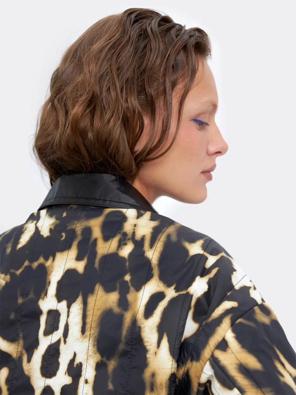 Косуха леопардовая из экокожи и нейлона Ola Ola OLA OLA