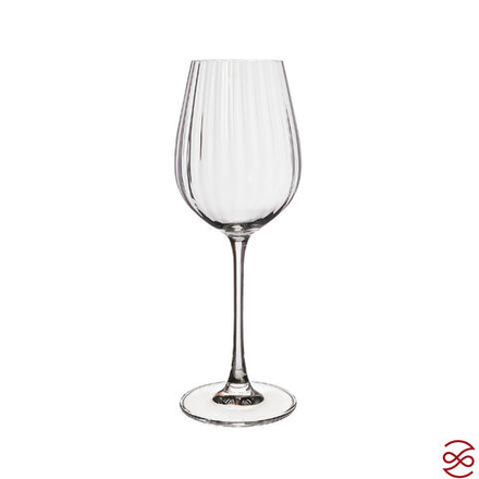 Набор бокалов для вина Crystalite Bohemia COLUMBA OPTIC 400 мл (6 шт)