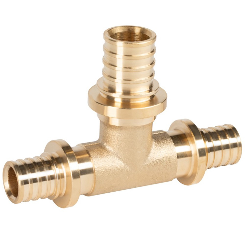 Тройник Royal Thermo ritable аксиальный переходной, латунь, 25-25-20