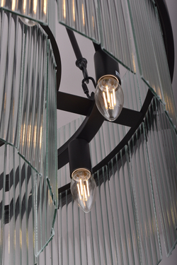 Люстра MD2313-8A matt black