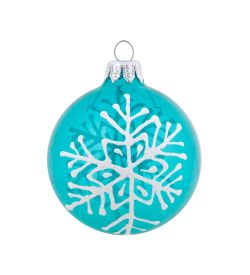 Элита НФШ-1630/2 Ел.украшение Шар «Белая снежинка» 60 мм