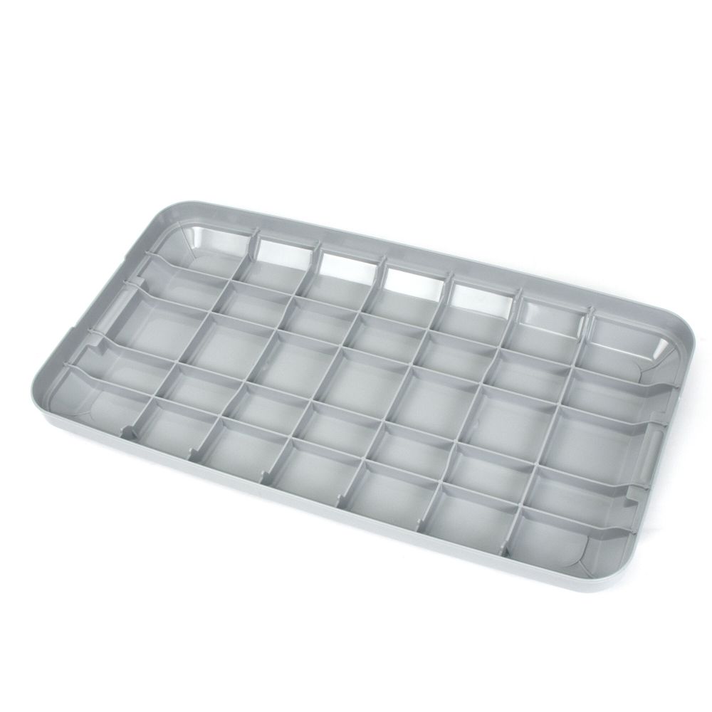 Ящик многофункц. особопрочный СЛЕДОПЫТ Expedition Box, 50 л, 700х360х320 мм, цв. зеленый/серый/3/