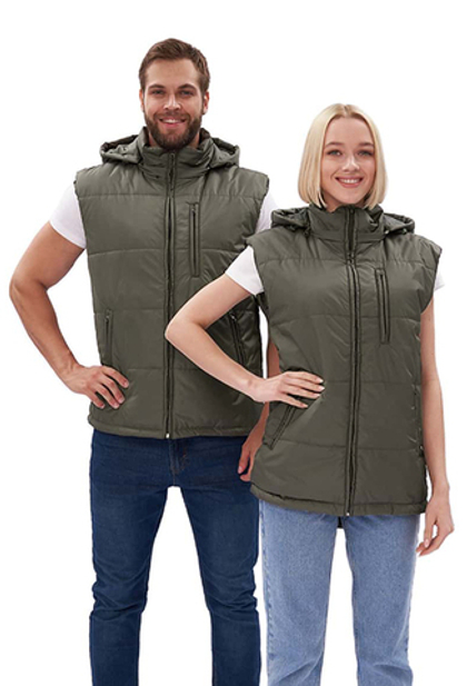 Жилет мужской "Gerkon Delta" утепленный т.Дюспа цв.хаки