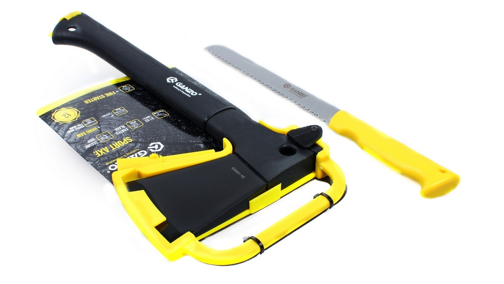 Топор Ganzo GSA01 черно-желтый, GSA01-YE