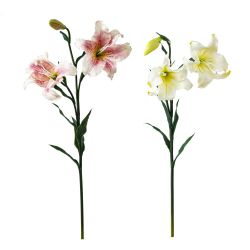 GAEM Цветок искусственный "Лилия", L16 W16 H86 см, 2в.