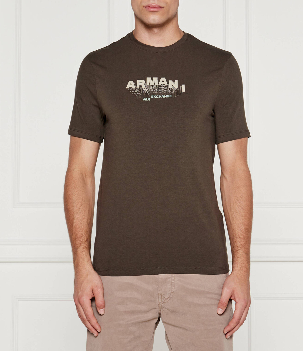 Футболка Armani Exchange - хаки(6DZTHV ZJE6Z)