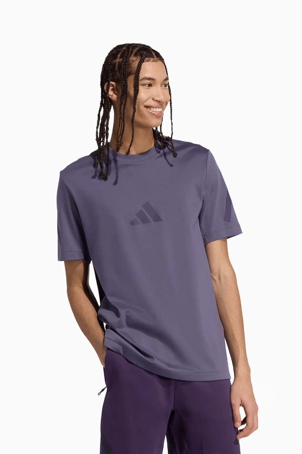 Футболка adidas Z.N.E. Tee - фиолетовый