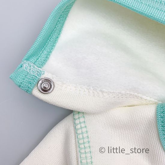 Комбинезон утепленный "Зайкины истории" молочный с ментолом