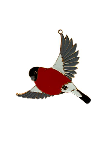 Елочная новогодняя игрушка Снегирь