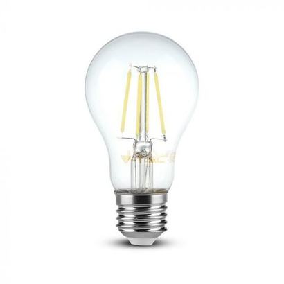 Лампа светодиодная филамент V-TAC, E27, 4 Вт, 4000К, SKU 7119