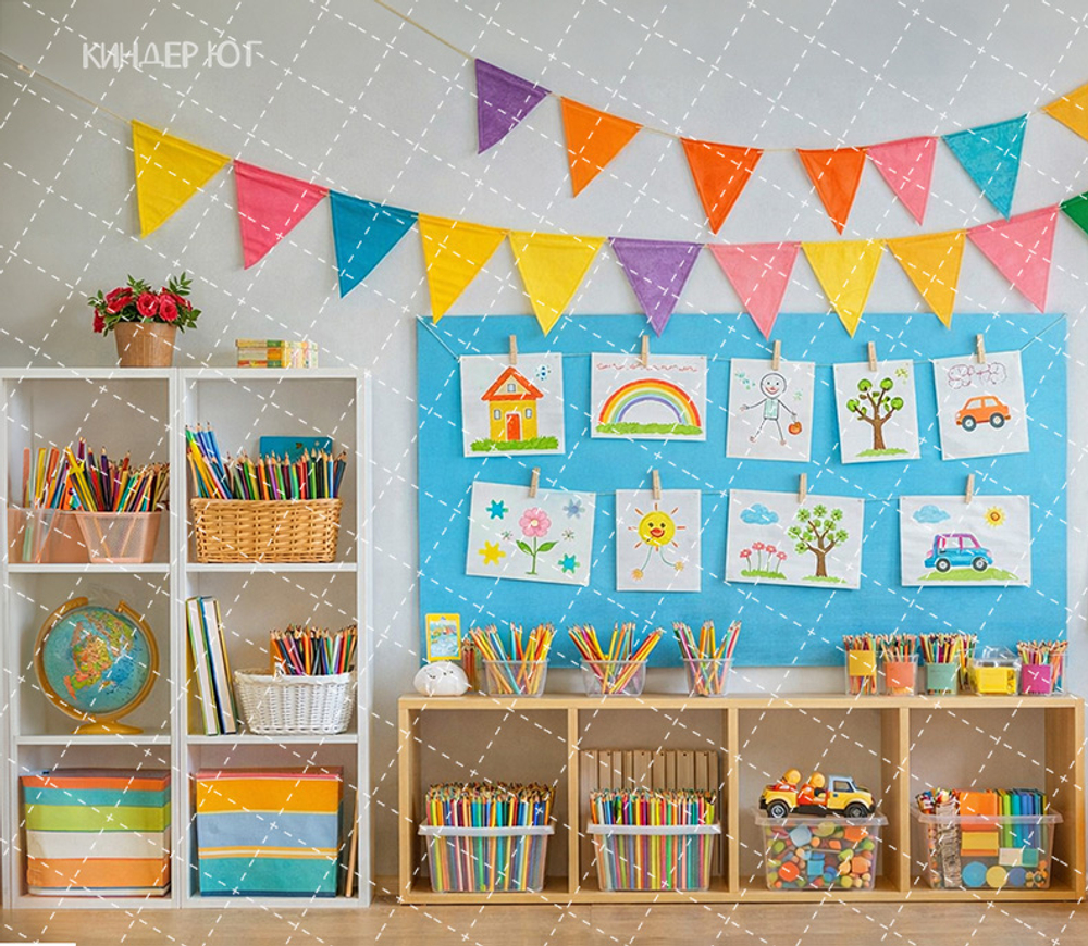 Фотофон "Детский сад" арт. ФФ910-37