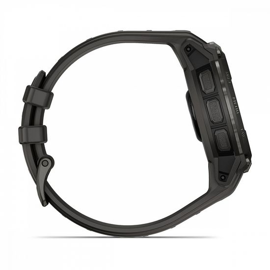 Умные часы Garmin Instinct Crossover AMOLED charcoal черный
