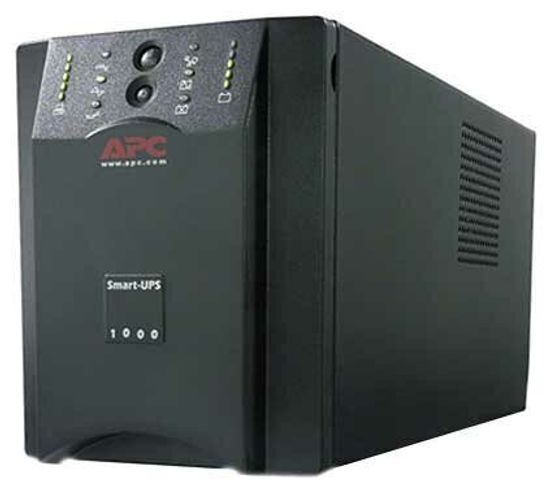 Интерактивный ИБП APC by Schneider Electric Smart-UPS SUA1000I черный 670 Вт