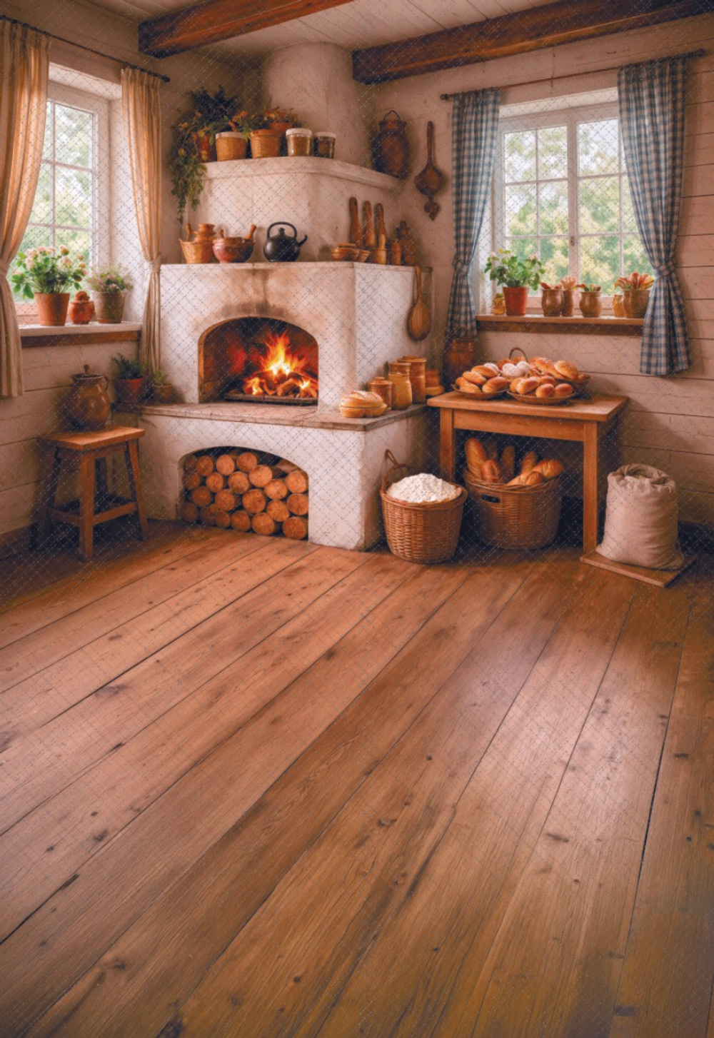 Кухня традиционная №1 - фон неопреновый