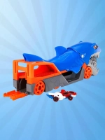 Автовоз транспортер Голодная акула Хот Вилс GVG36