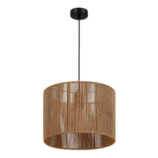 SLE6024-603-01 Светильник подвесной бежевый/черный E27 1*40W ETTAN