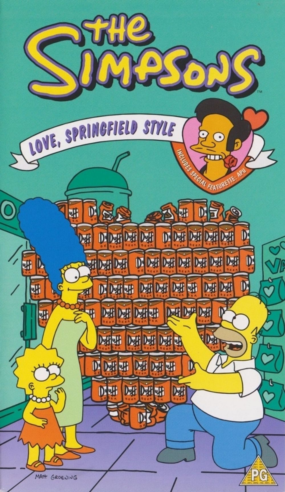 Кассета VHS The Simpsons Love, Springfield Style