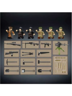 Конструктор Тяжелый советский танк 1703 детали