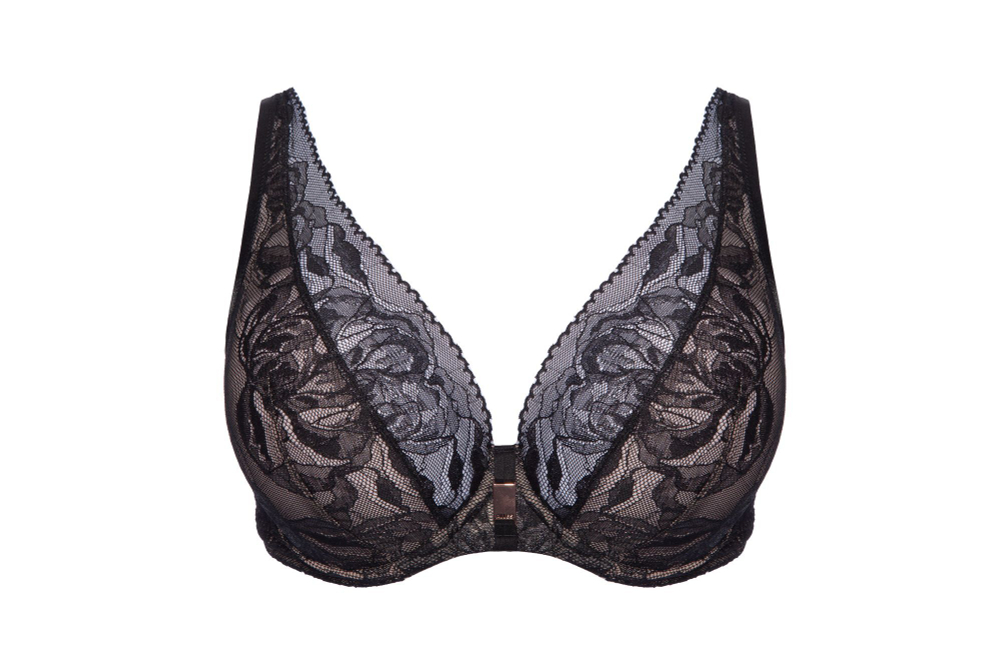 Бюстгальтер-бралетт Frozen Black (Размер: 85D) (Цвет: черный)